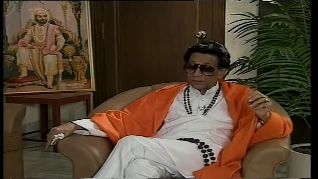 1 Interview of Bal Thackeray with Rajeev Shukla | New India vs Bharat