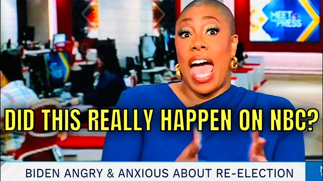 WOW! Even NBC is admitting Biden is ANGRY behind the scenes about LOSING in Polls to Trump!