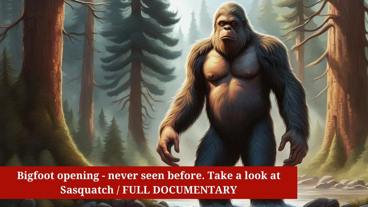 Bigfoot opening - never seen before. Take a look at Sasquatch / FULL DOCUMENTARY