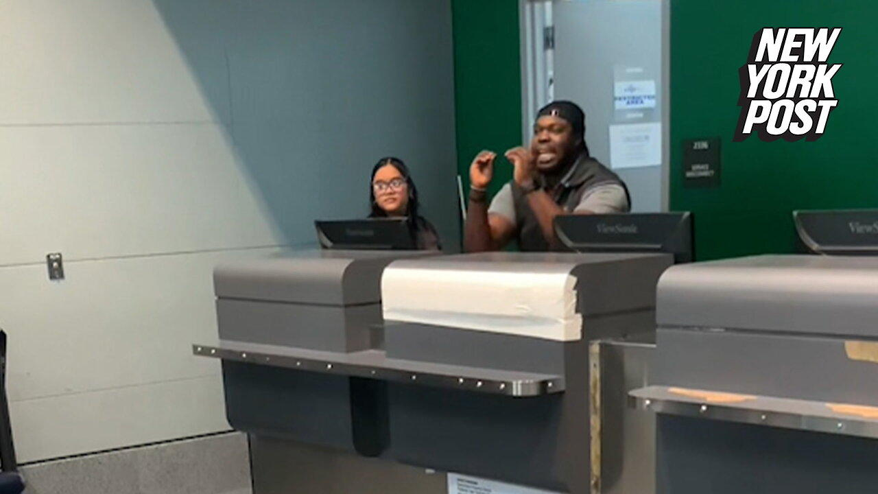 Frontier Airlines clerk unleashes fury on 'involuntarily bumped' passengers after delay: 'I will call the police&