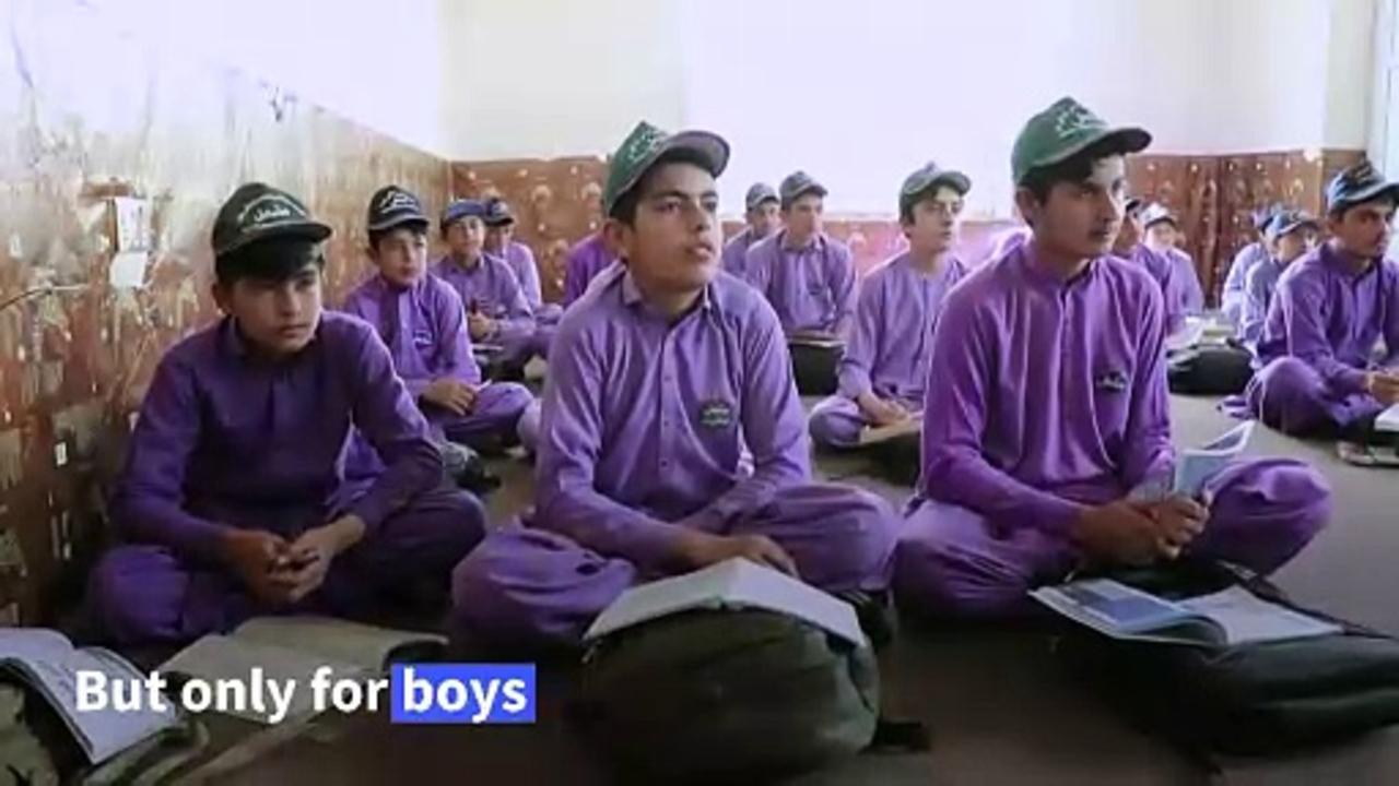 Afghanistan: schools restart with girls barred for third year running
