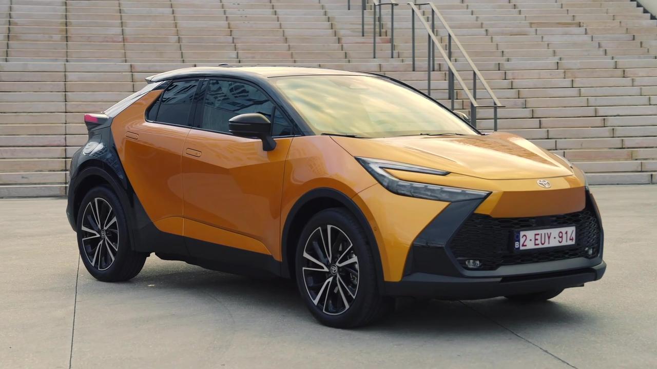 2024 Toyota C-HR PHEV Design Preview in Sulfur