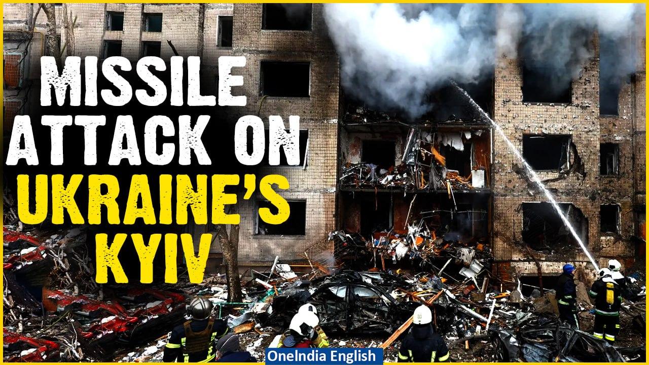 Russia Launches Missile Strike on Ukraine’s Capital Kyiv, 10+ Reportedly Injured| Oneindia News