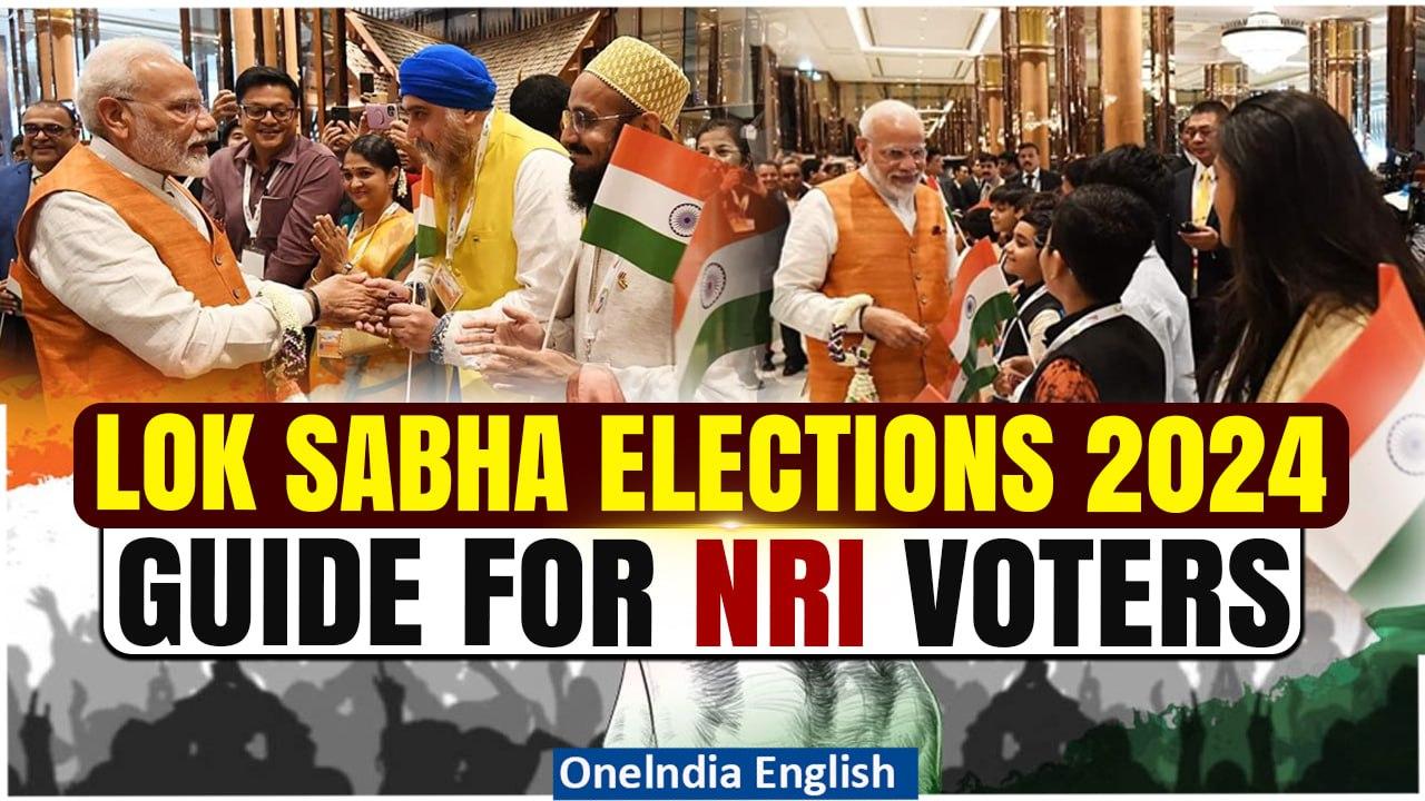 Lok Sabha Polls 2024: Here's a Step-by-Step Guide for Non-Residential Indians to Vote |Oneindia News