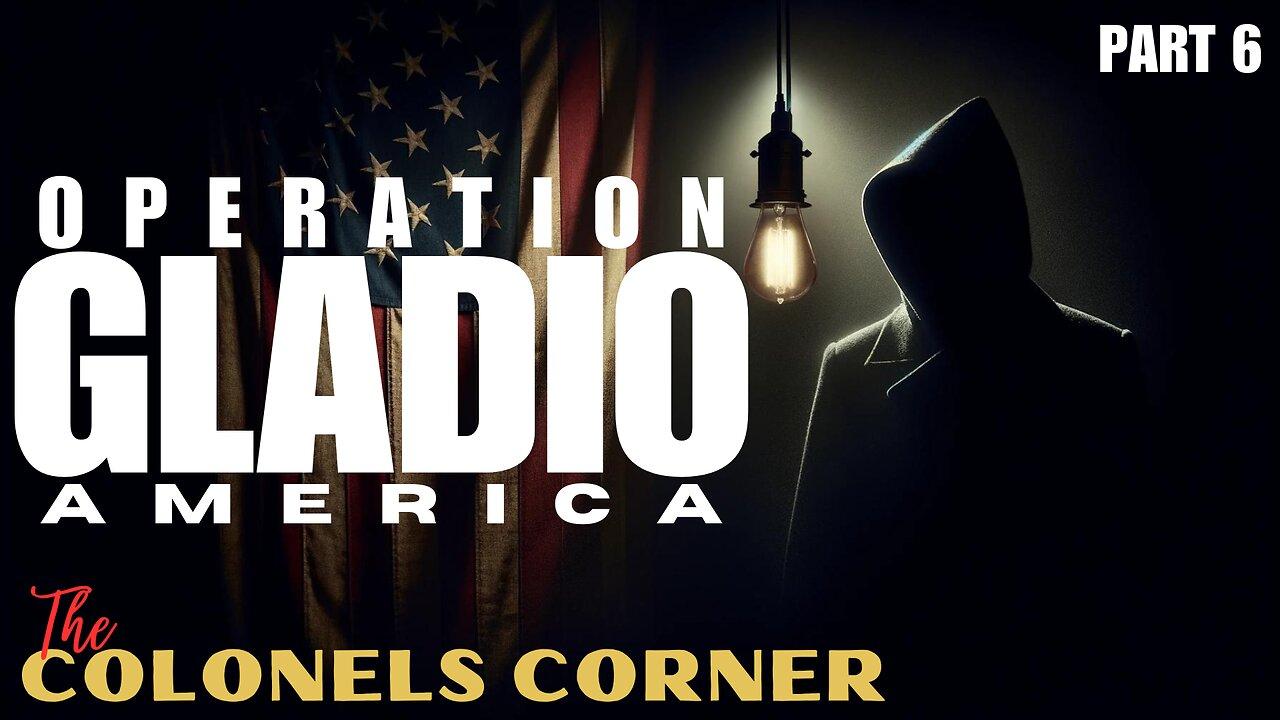 OPERATION GLADIO IN AMERICA - SHADOWS & COVERT OPERATIONS with COLONEL TOWNER - EP.270
