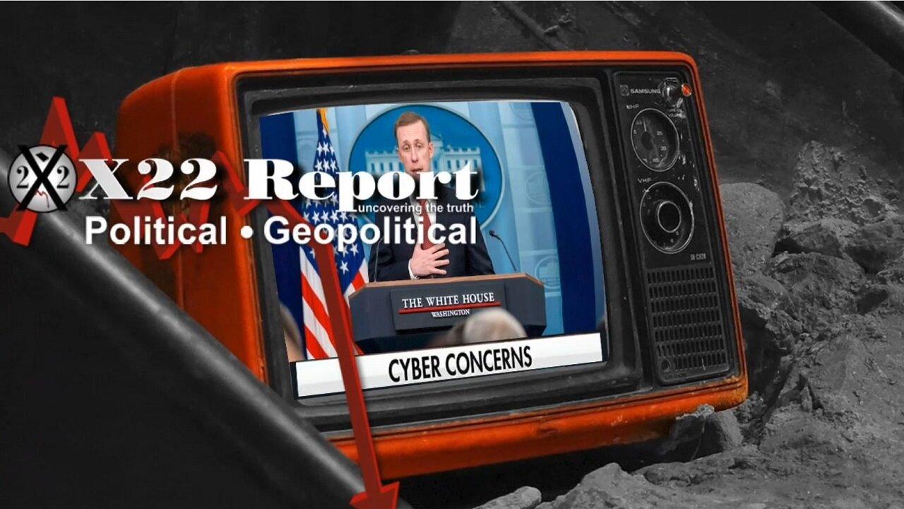 X22 Dave Report - Ep. 3310B - Biden Panic, Cyber Attack Warning On National Infrastructure