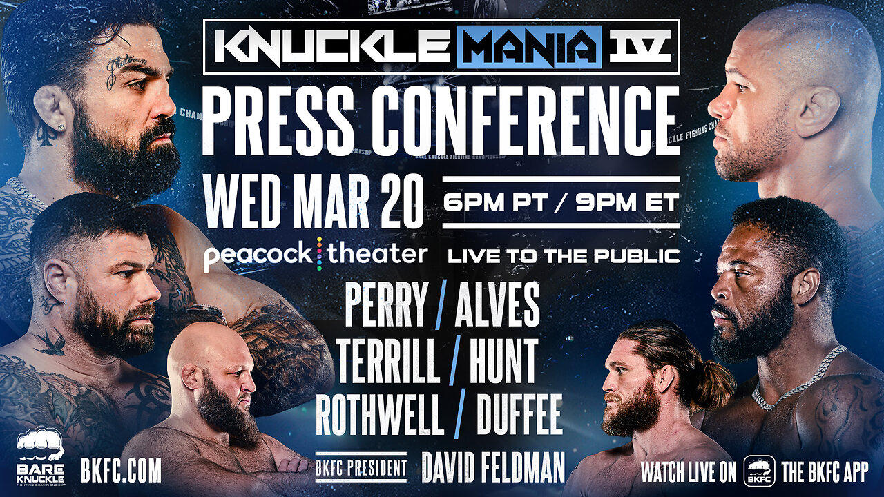 BKFC KNUCKLEMANIA IV PRESS CONFERENCE