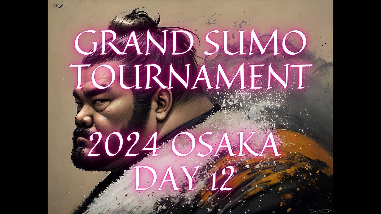 Sumo Mar Live Day 12 Osaka Japan! 大相撲LIVE 03月場所