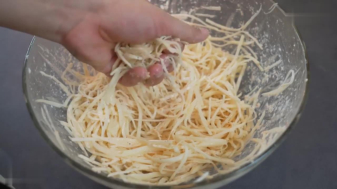 Crispy Potato Snacks Recipe