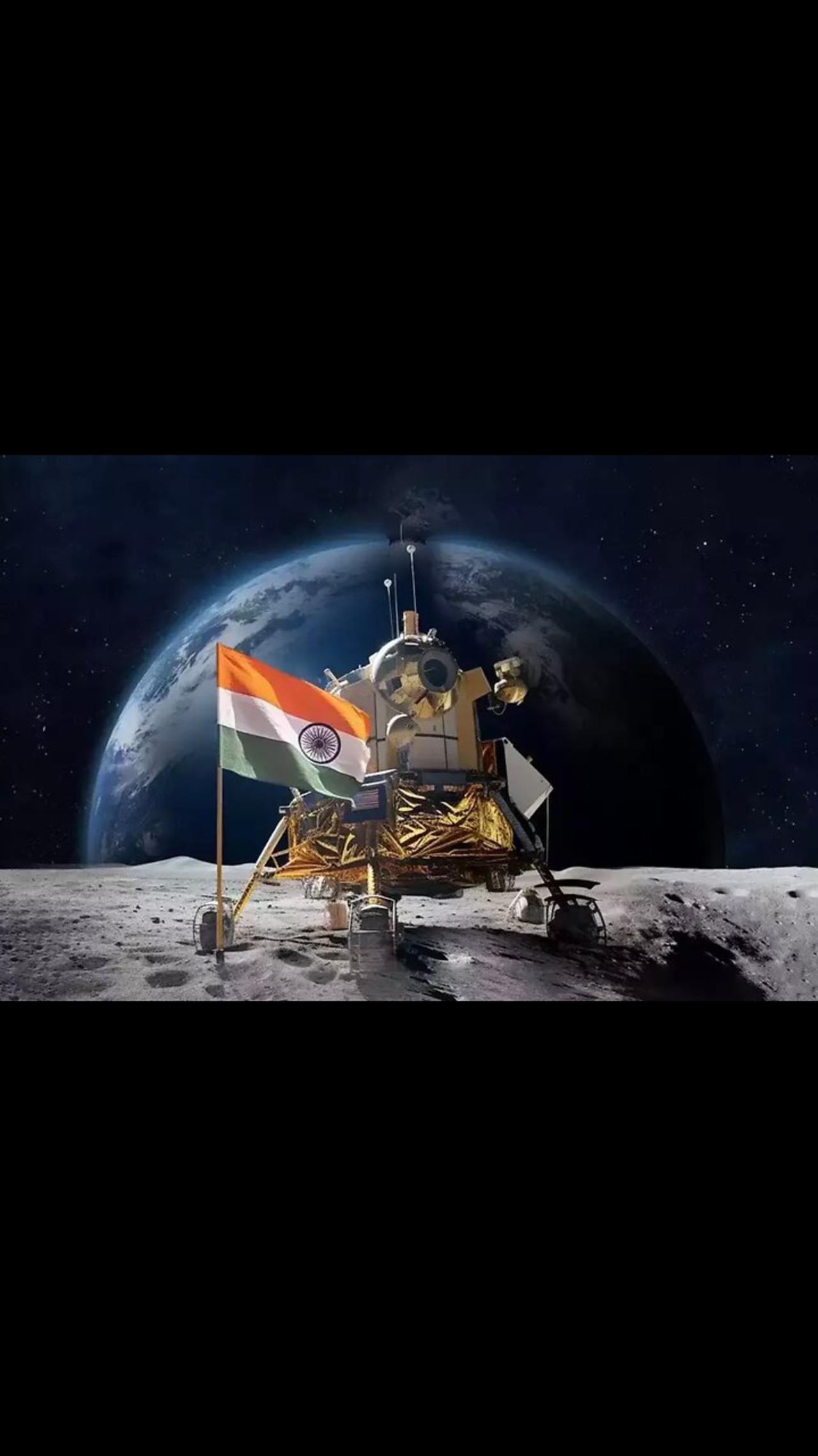 What Am I Looking At! India Moon Landing.