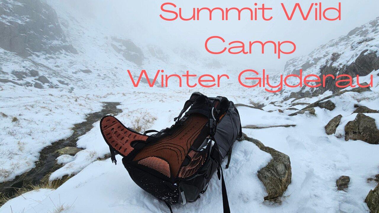 Glyderau Winter Wild Camp