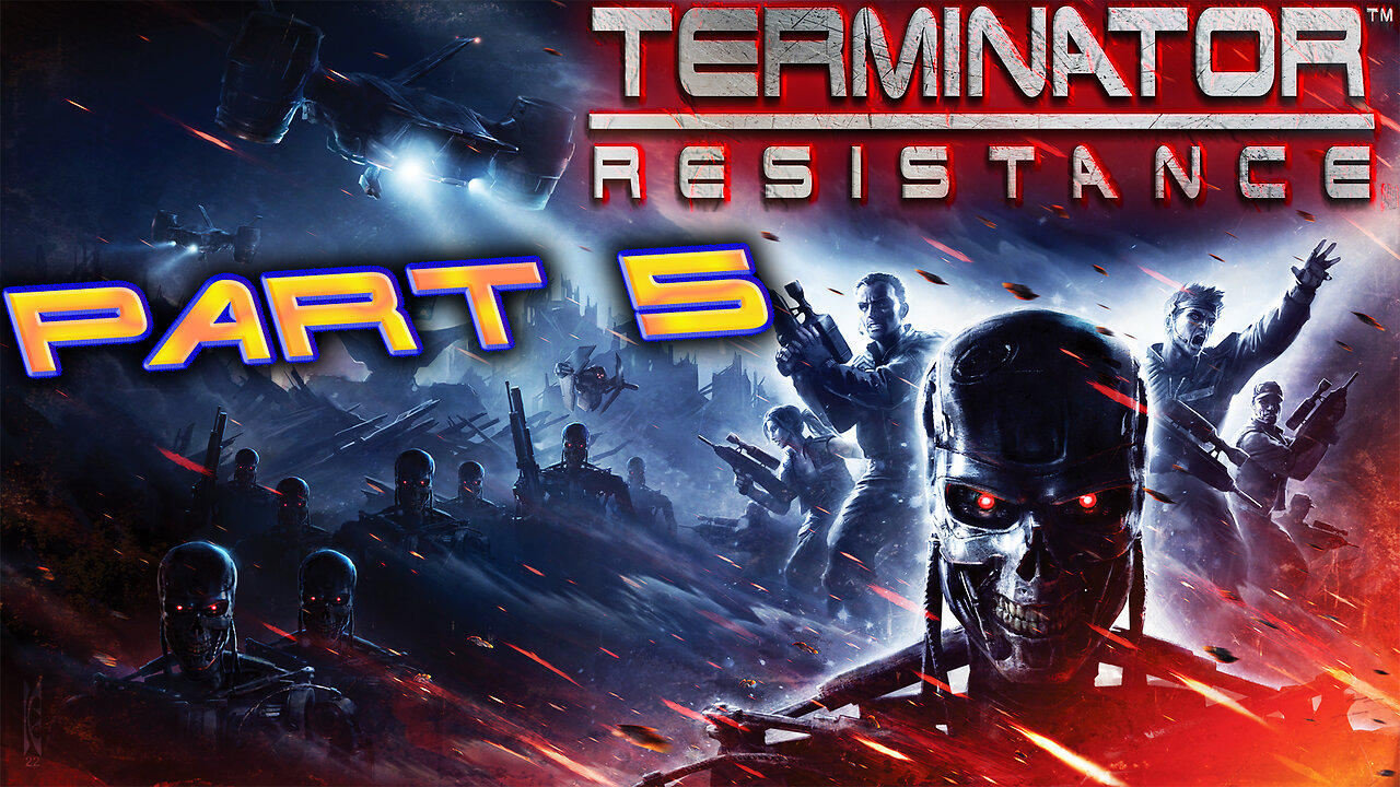 🤖 Terminator: Resistance 2019 🤖 Uncesored ( Future War ) || Hard Difficulty || Part 5