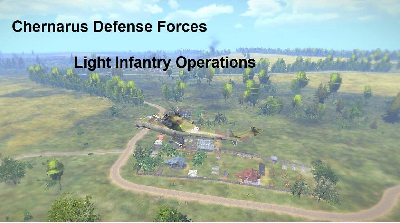 Chernarus Defense Forces Light Infantry Combat Operations in Sumava