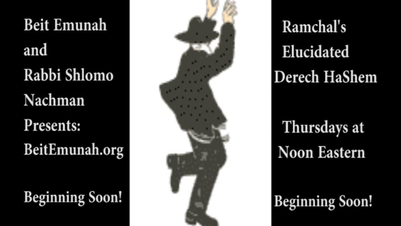 Elucidated Derech HaShem with Rabbi Shlomo - One News Page VIDEO