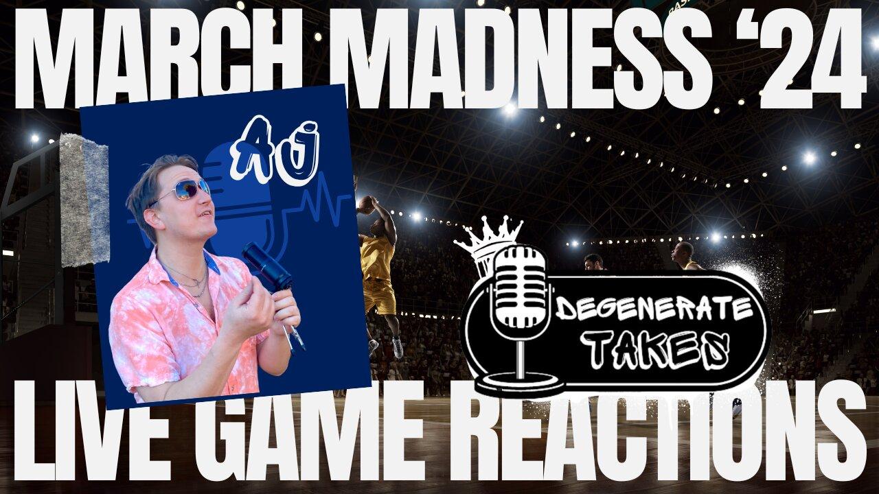 March Madness Round 1 Day 1 Live Reactions