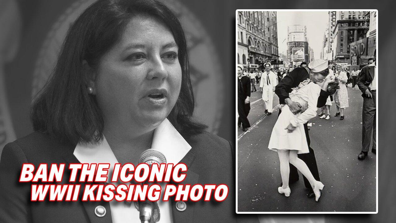 VA OFFICIAL SPARKS OUTRAGE BY ATTEMPTING TO BAN THE ICONIC WWII KISSING PHOTO!