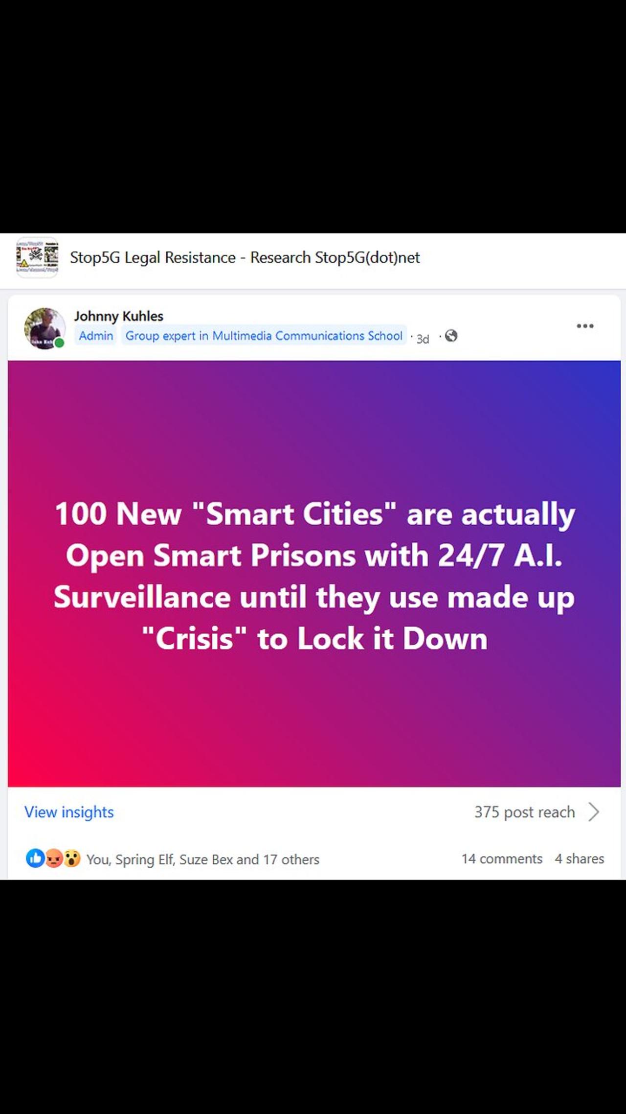 Smart Cities are Smart Prisons