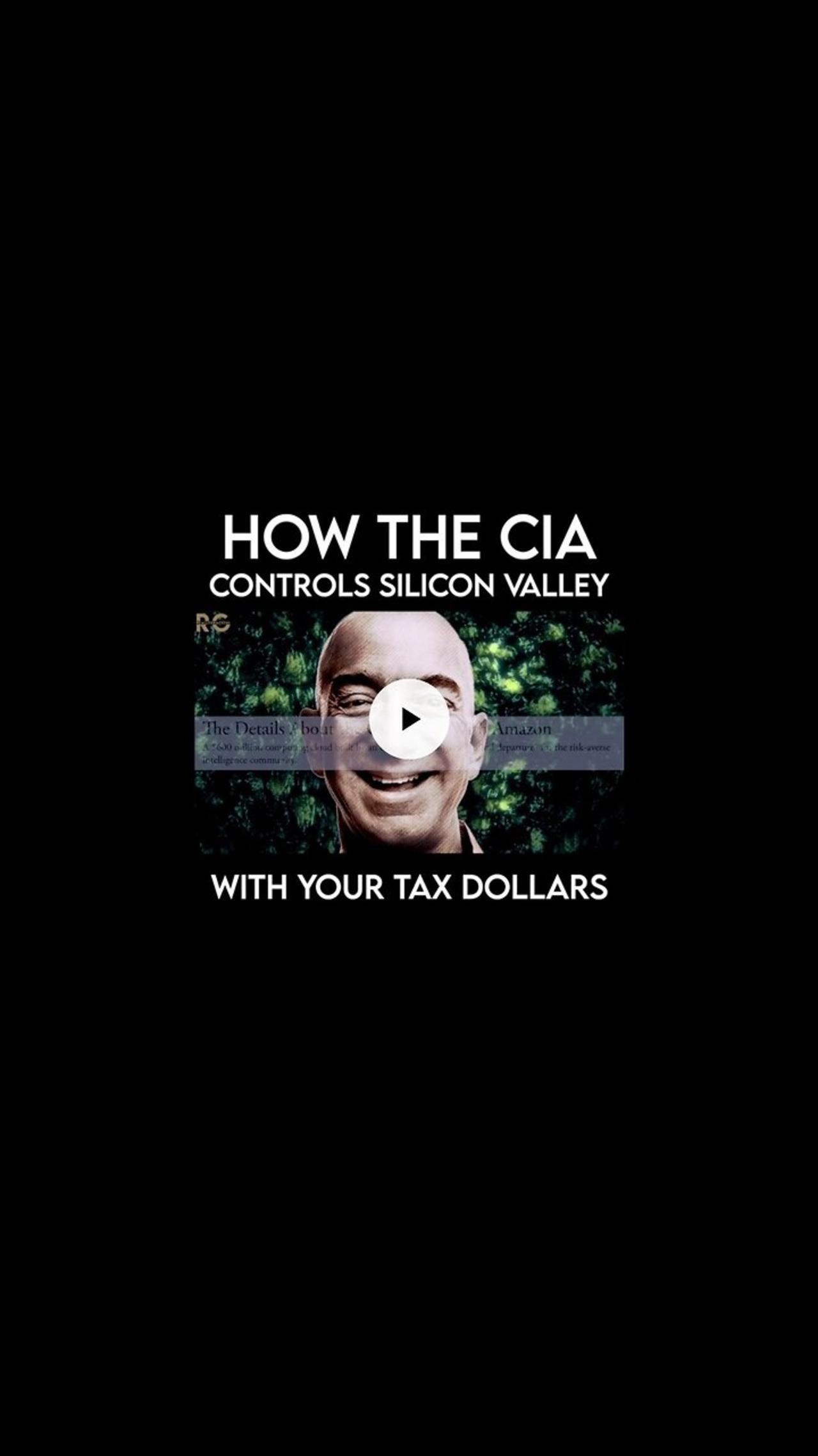 How the CIA Controls Silicon Valley. IN-Q-TEL, The CIA DARPA Controls Big Tech. ReallyGraceful