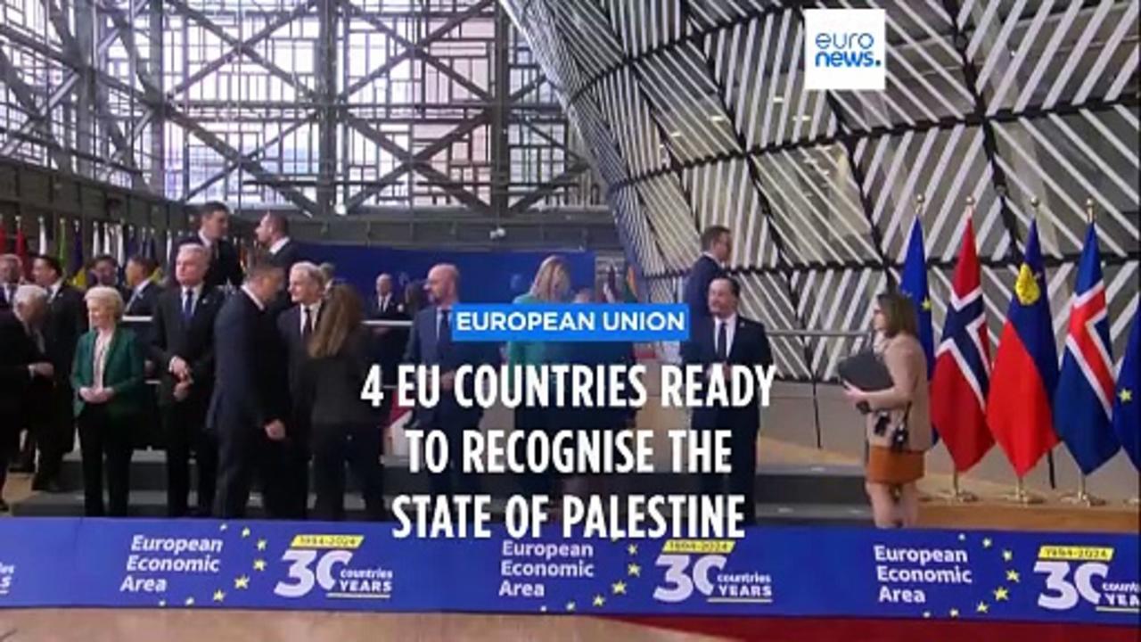 Spain, Ireland, Slovenia, Malta say they are ready to recognise the State of Palestine
