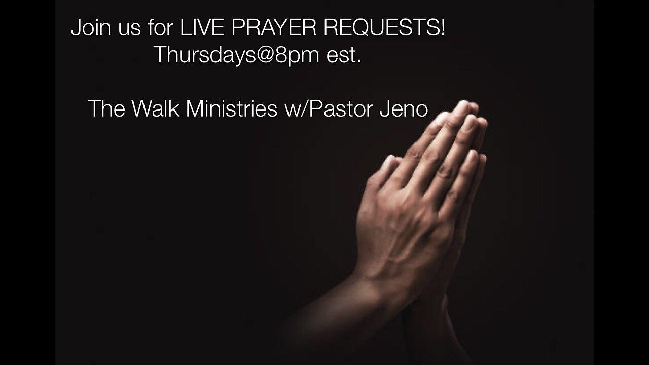 LIVE PRAYER REQUESTS! @8pm ET/ 5pm PT on 03/21/24 | YOU ARE NOT ALONE!!!