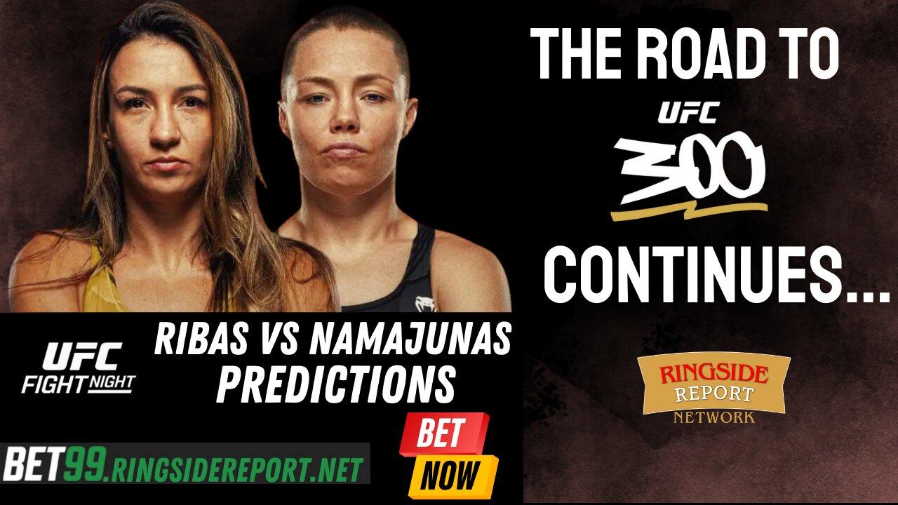 UFC Fight Night: Ribas vs Namajunas | Preview & Betting Odds and Predictions | 🟥