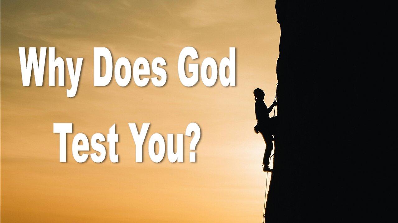 Why Does God Test You?- John 3:16 C.M. Thursday Night in the Word LIVE Stream 3/21/2024
