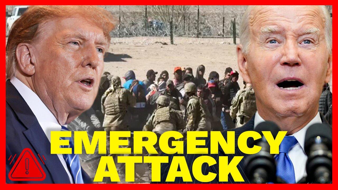 🚨EMERGENCY BROADCAST🚨 TEXAS BORDER UNDER ATTACK NOW and Biden Sues For It To ALLOW IT!