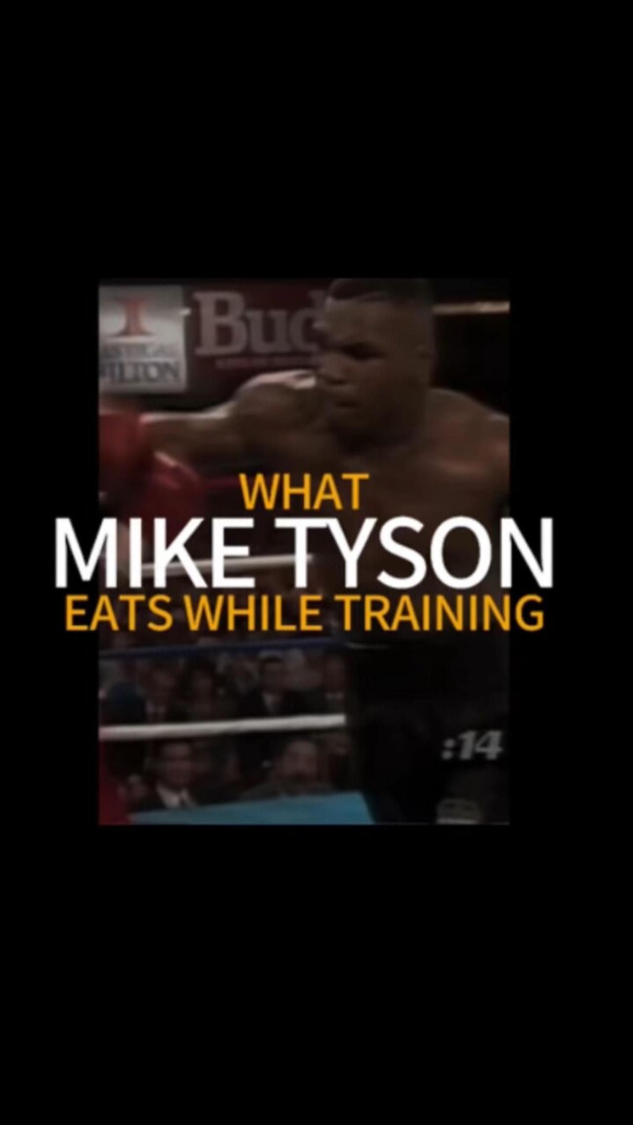 What Mike Tyson eats while training - One News Page VIDEO