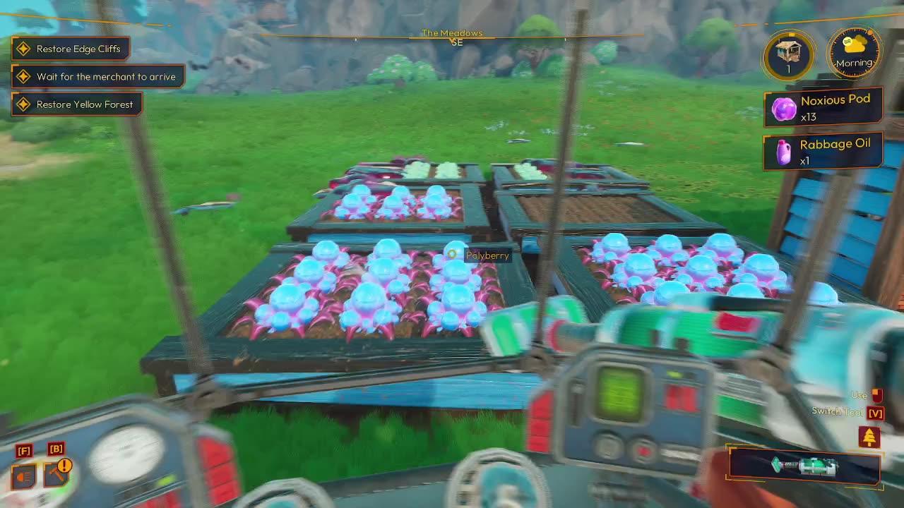 Lightyear Frontier planting more crops