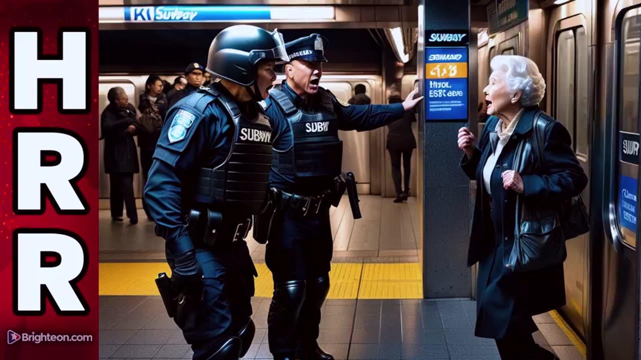 1,000 TROOPS deployed in NYC subway system to "normalize" the expanding police state control grid