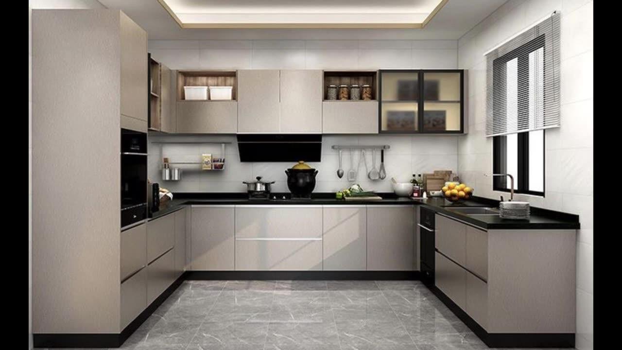 ***100 New Modular Kitchen Designs 2024 Open Kitchen Cabinet Colours***