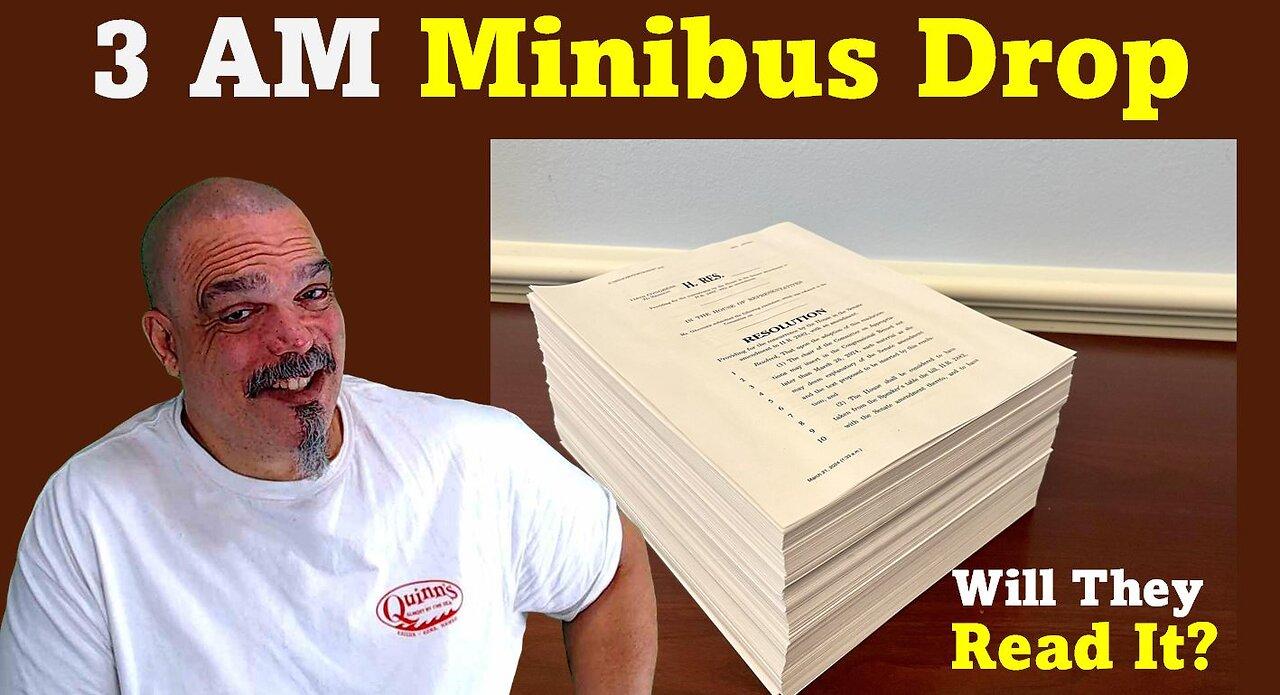 The Morning Knight LIVE! No. 1255- 3 AM Minibus Drop, Will They Read It?