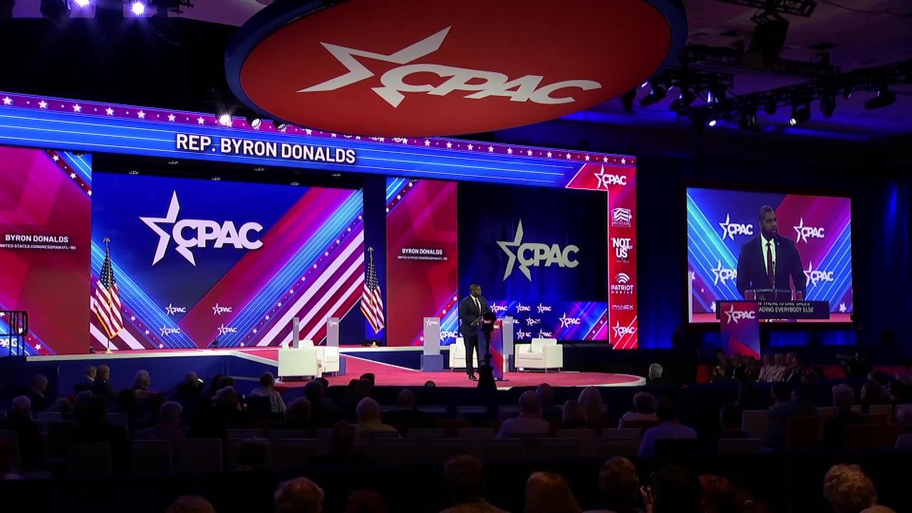 Rep. Byron Donalds- CPAC in DC 2024