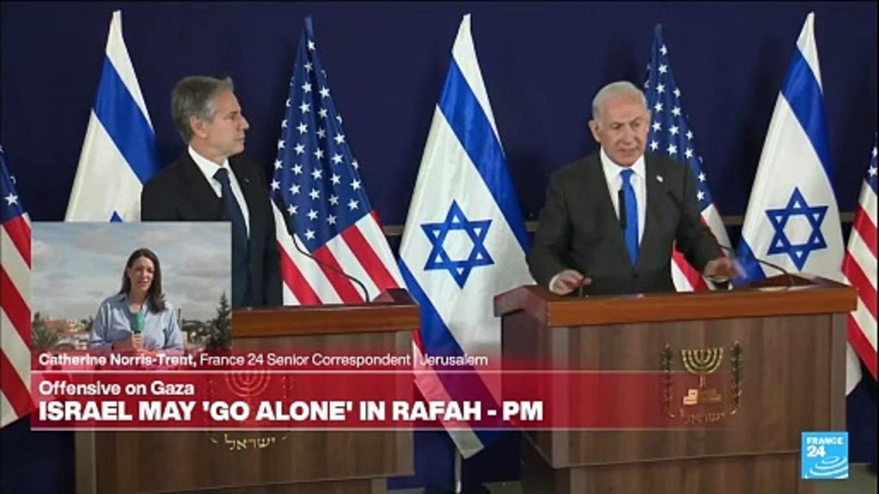 Netanyahu rejects US plea to halt Rafah offensive
