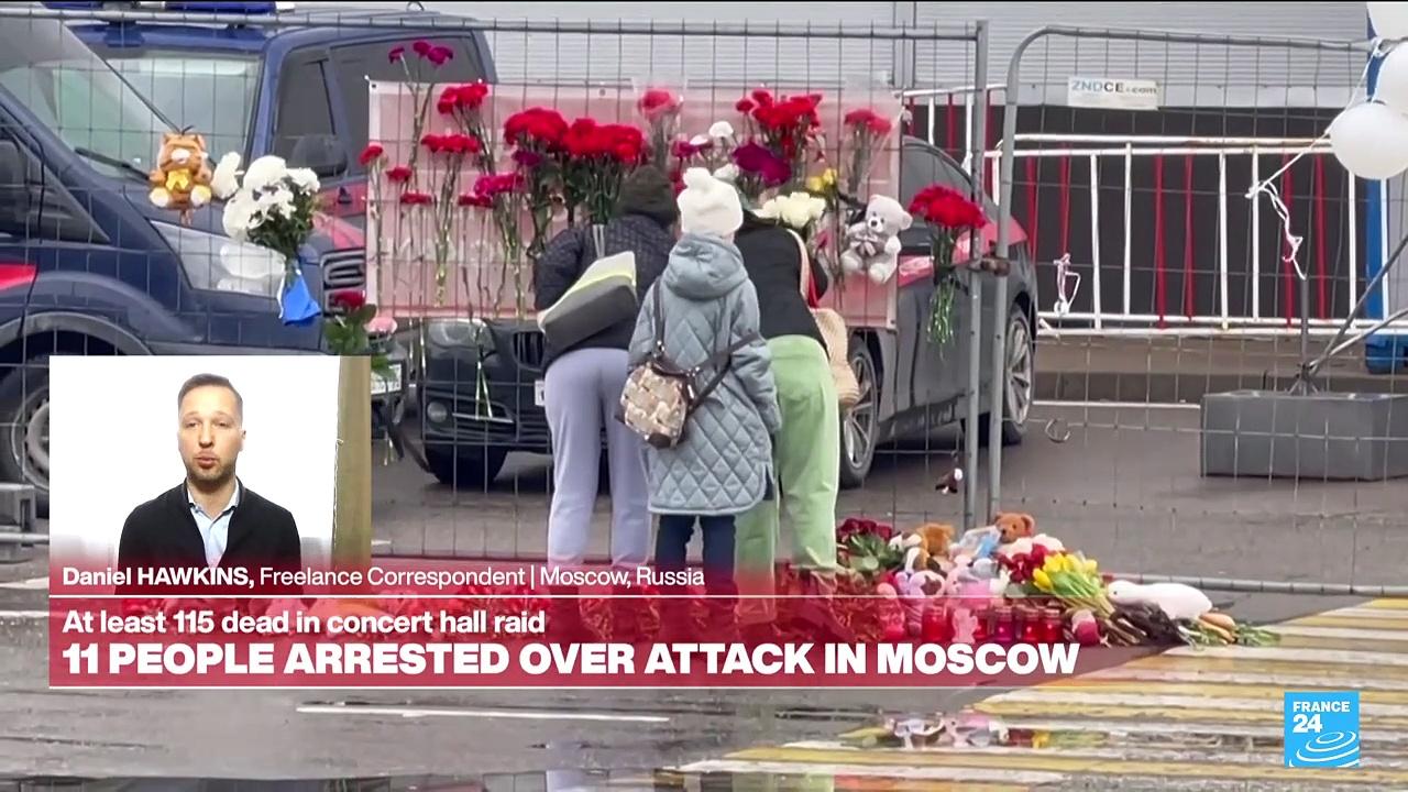 Putin calls Moscow concert hall attack 'barbaric', vows retribution