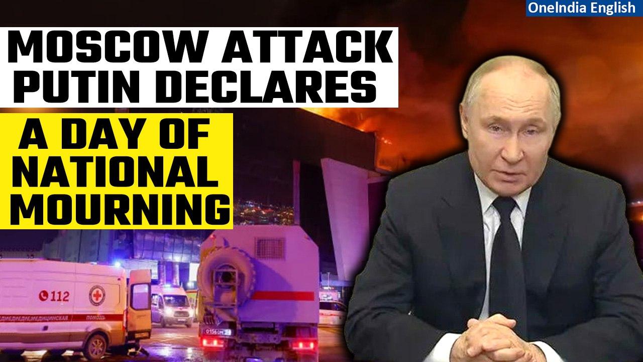Moscow Attack: Putin calls attack a barbaric act, announces day of mourning on March 24 | Oneindia