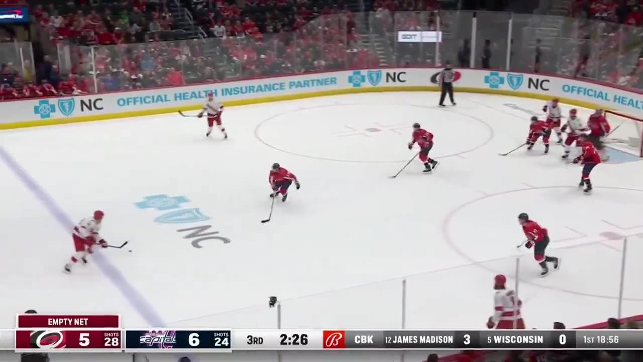 NHL - Sebastian Aho scored his third of the night late in a wild back-and-forth game!