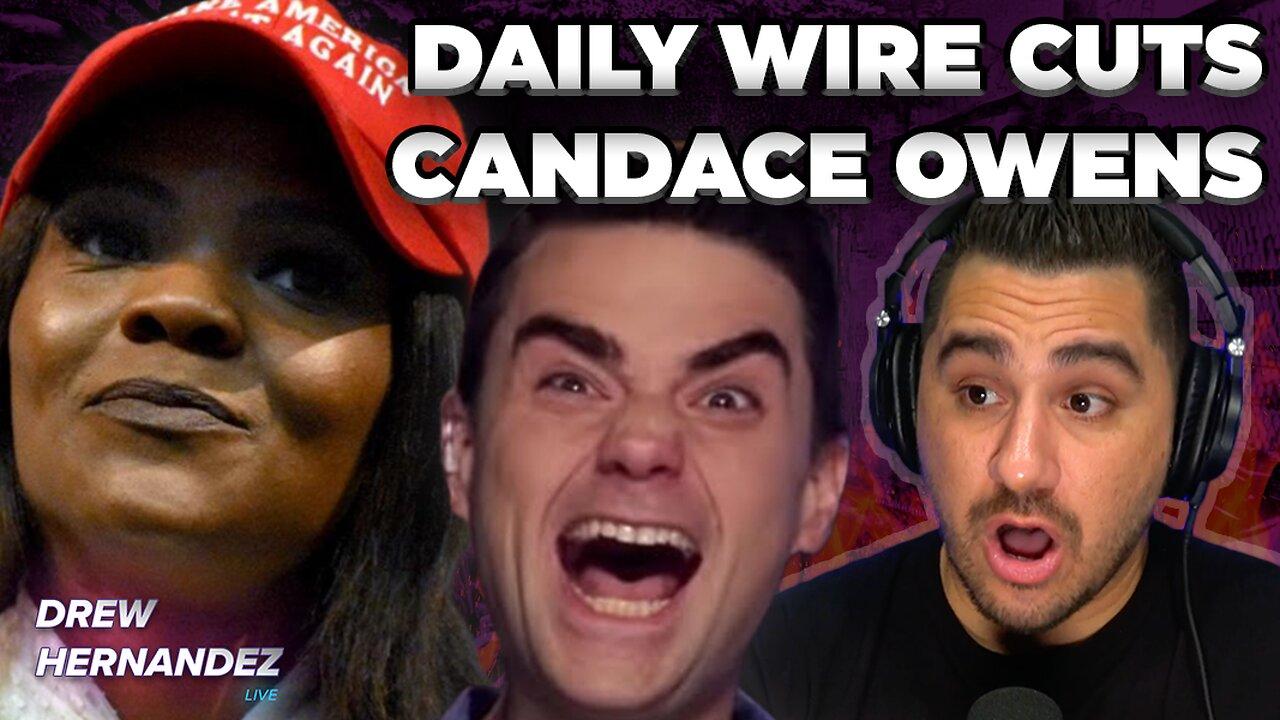 DAILY WIRE CUTS TIES WITH CANDACE OWENS