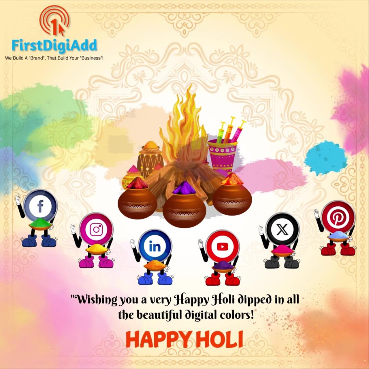 Wishing You a Colorful and Joyous Holi