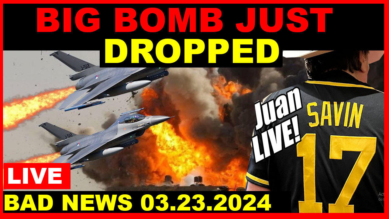 Juan O Savin BOMBSHELL 03.23: "Q Drop 916, Israel, Hamas, Iran, DNC Corruption"