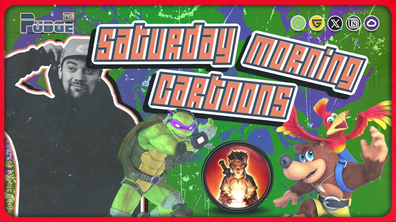 🟡 Saturday Morning 🟡 | Cartoons on PudgeTV | Playing Games to Start the Weekend