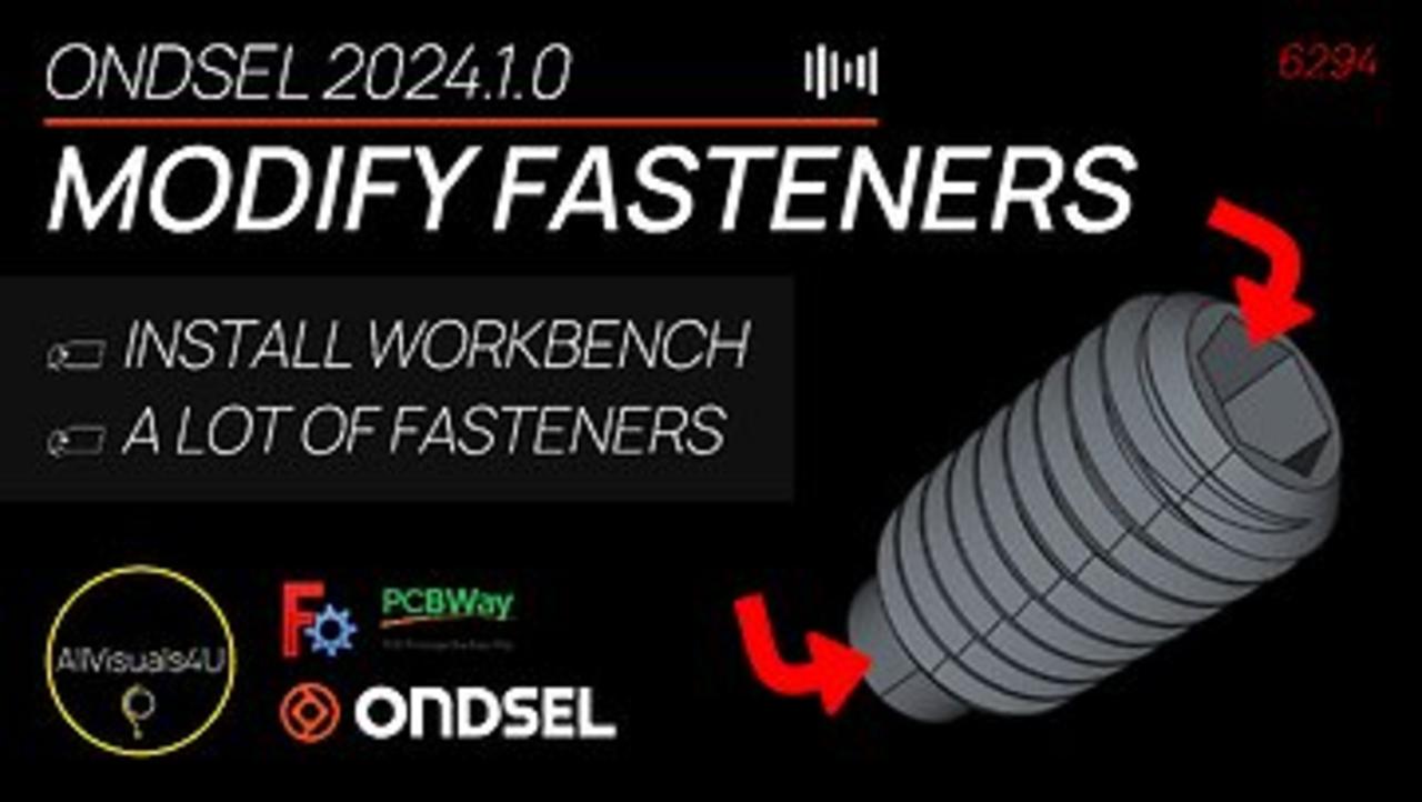 🔩 How To Model A Collet Alignment Screw - Ondsel Fasteners Workbench - FreeCAD Addons