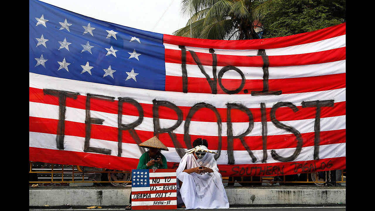 The United States is The World's Largest State Sponsor of Terrorism!