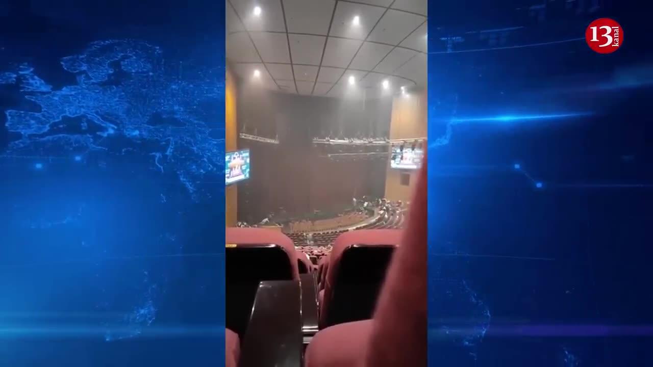 Shooting & explosion in Moscow concert hall