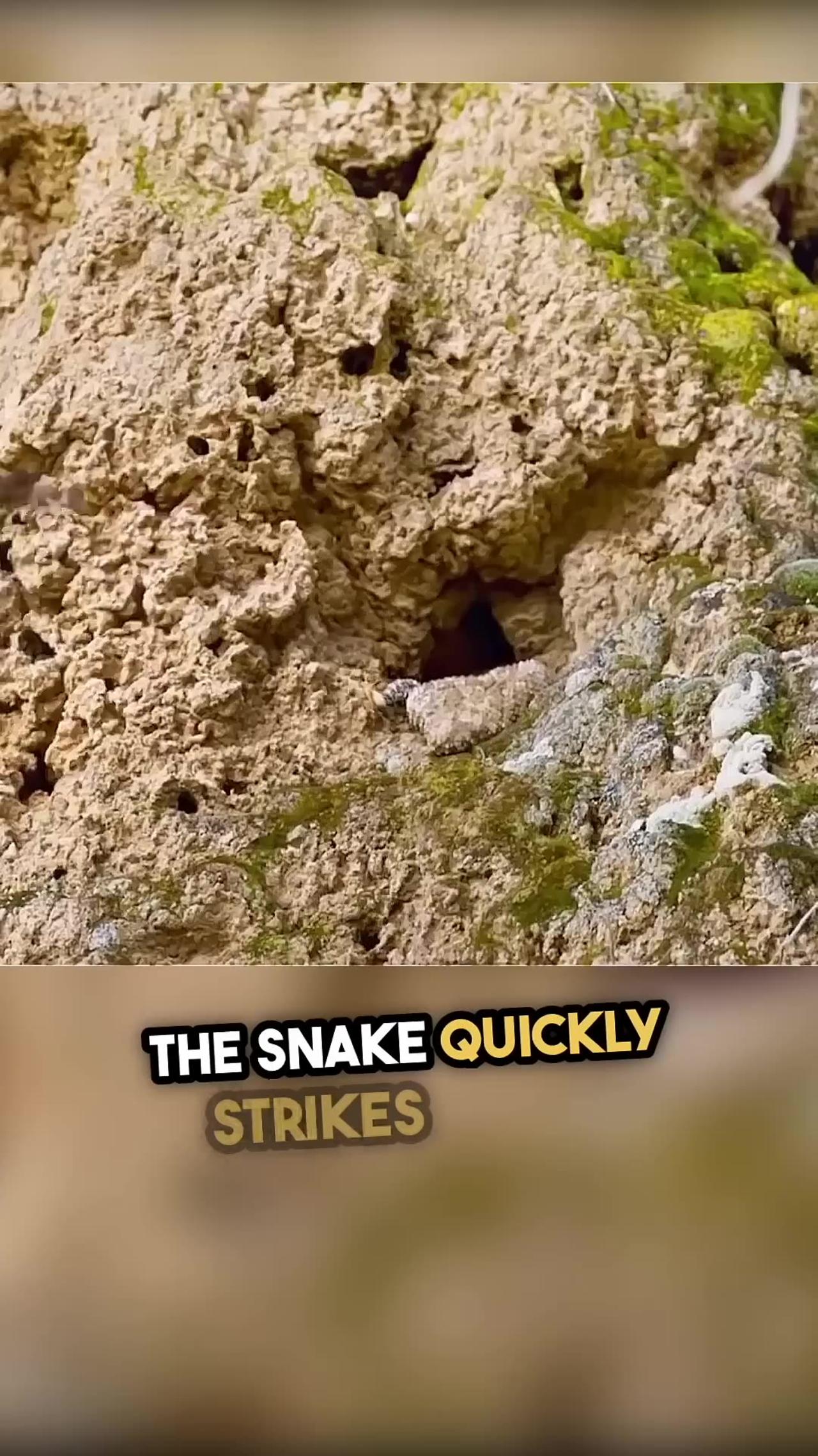 Incredible Snake Mimics Spider to Hunt Birds (watch till the end