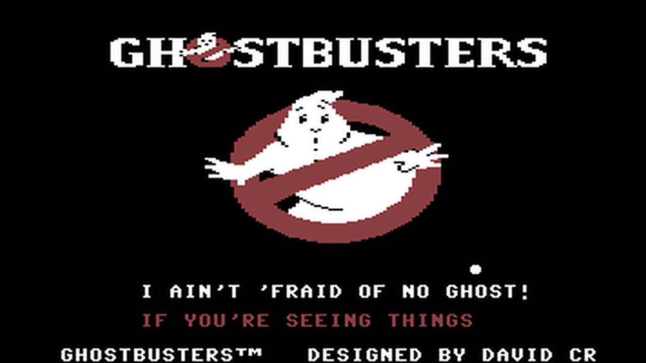 Ghostbusters on the Commodore 64 (Take Two)