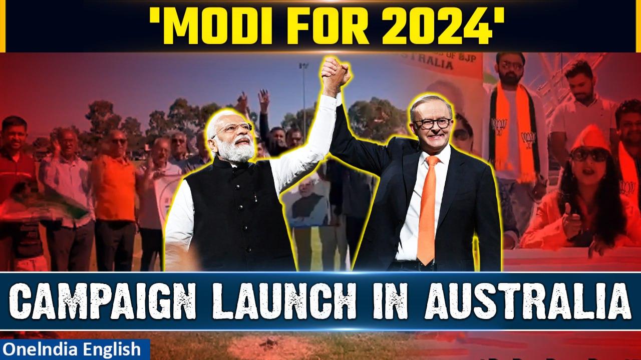 Australia: Supporters Launch Campaign Named 'Modi for 2024' from Sydney's Harbour Bridge | Oneindia