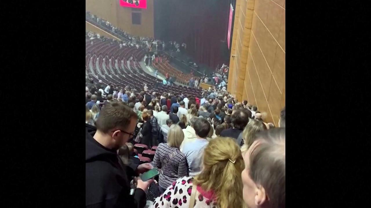WATCH: Panic as gunmen attack Moscow concert hall