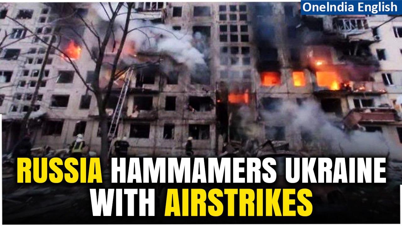 Kyiv, Lviv under Russian air attack; missile violates Polish airspace | Oneindia News
