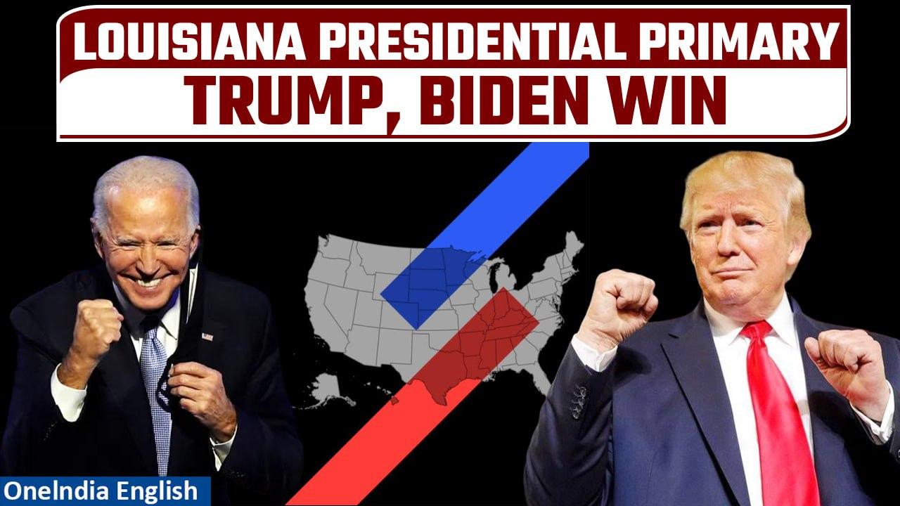 Biden and Trump win Louisiana's presidential primary having already clinched nominations | Oneindia